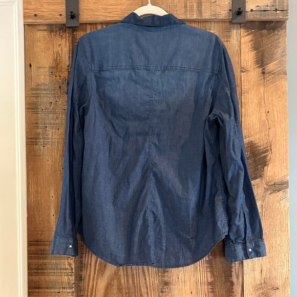 Calvin Klein Jeans Dark Blue Denim Shirt - Picture 3 of 3